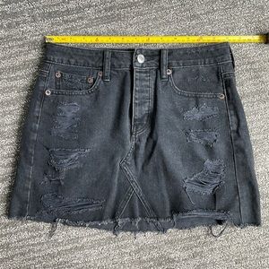 Vintage AE Black mini skirt